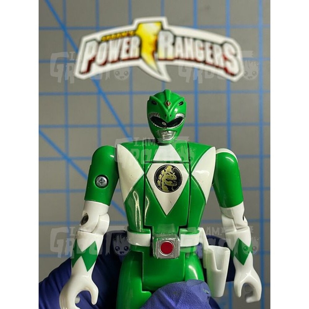 Power Rangers Green Ranger Flip Head Action Figure Tommy JDF Mighty Morphin MMPR